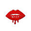 Décoration murale en acrylique Melting Dripping Lips-1407467174-1407467169