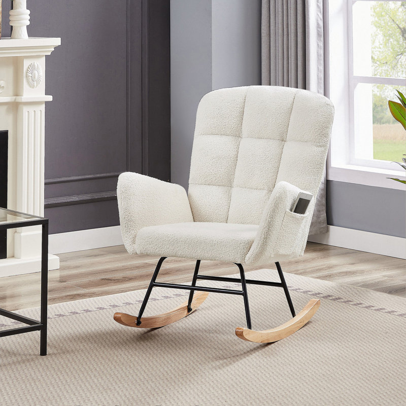 Fauteuil à bascule Teddy