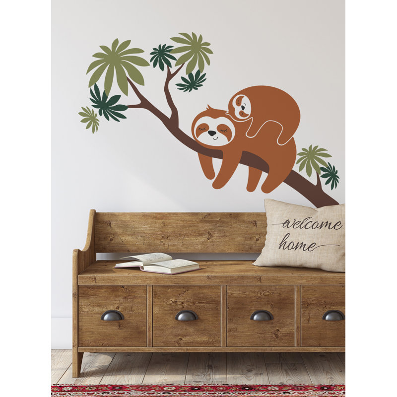 Animals Non-Wall Damaging Accent, Dark Brown/Green