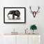 Elephant by Oliver Goldsmith - Picture Frame Painting Print-55539633-55539630