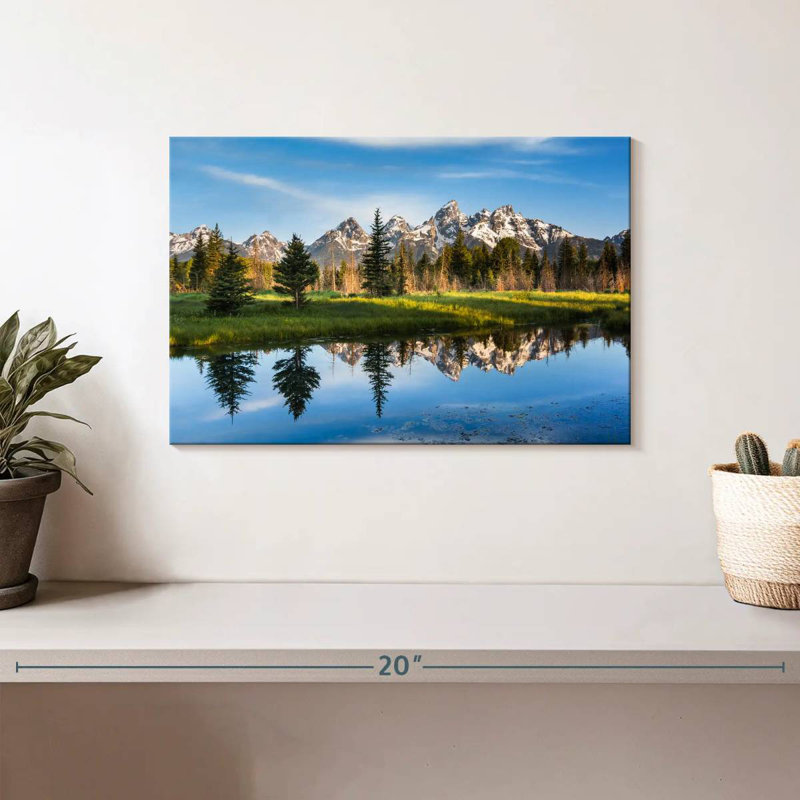 Paysage Alvord Grand Tetons, H 8 po x l 12 po