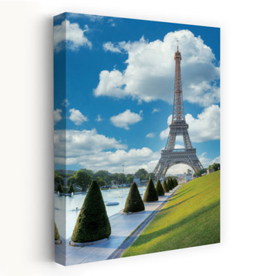 Vue de la Tour Eiffel II - photographie de paysages, Tour Eiffel, France