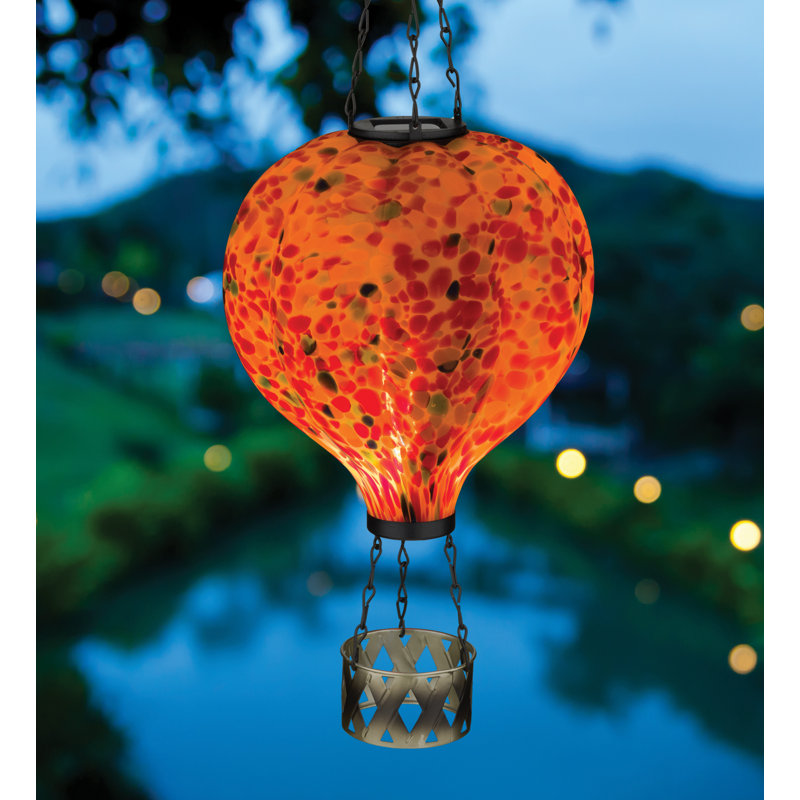 Lanterne solaire Murano HAB - orange