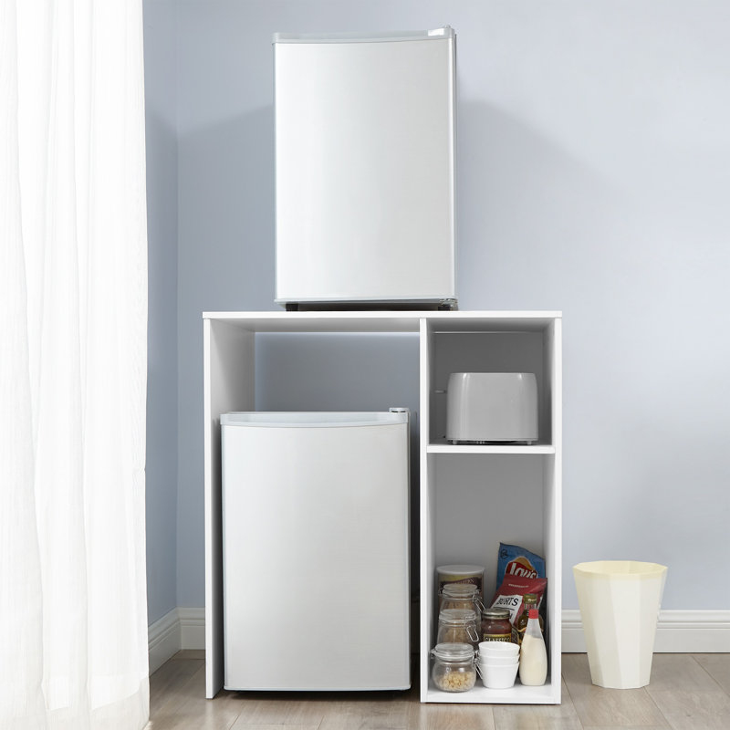Burdman 33.75'' W Shelving Unit, White