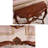 European style solid wood console table.