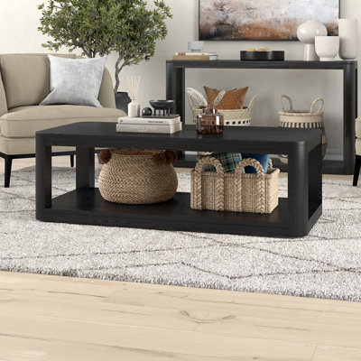 Vegard 47" Wide Rectangular Coffee Table