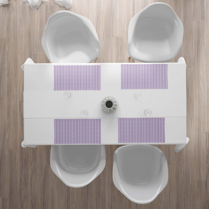 Polyester Abstract Rectangle Placemat