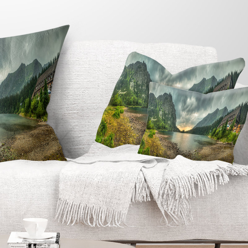 Coussin Schafer Landscape, Rectangulaire, 12 po x 20 po