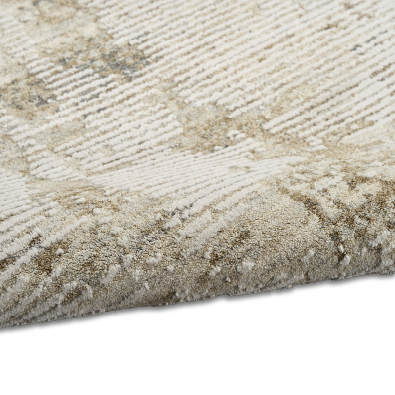 Calvin Klein Summit 2'2" x 12' Natural Grey Modern Indoor Rug, Runner 2'2" x 12'