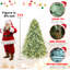 Arbre de Noël illuminé bleu-vert 5pi-461618599