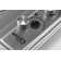 ABBA Silver Natural Gas 4 Burner Cooktop