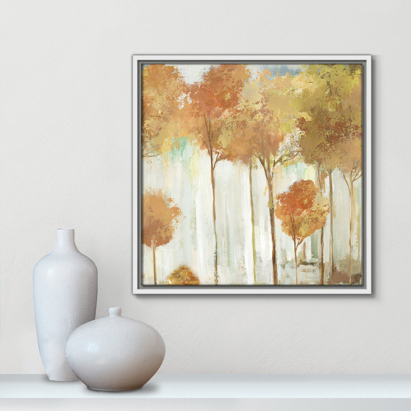«The Prelude II - Floater Frame», reproduction d'art sur toile, H 17,5 po x l 17,5 po x P 2 po, Toile blanche