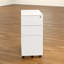 30cm Wide 3 -Drawer Mobile Steel File Cabinet-20958777
