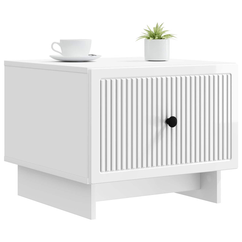 Coffee Table, High Gloss White