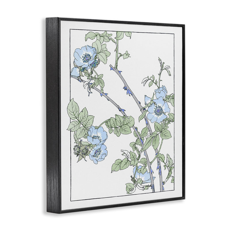 Giclée minimaliste, design par CAD Designs, H 14 po x l 11 po, Giclée encadrée noir minuit