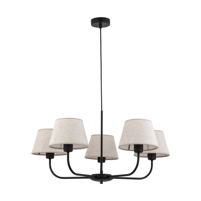 Severt 5 - Light Shaded Chandelier