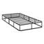 Structure de base de matelas en métal avec housse en tissu Textu-875208649