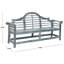 Banc de jardin en bois Kalandria-234575372