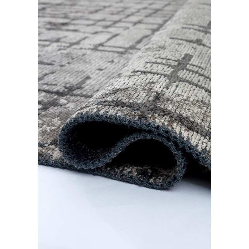 Rapture Striped Area Rug, Square 9'