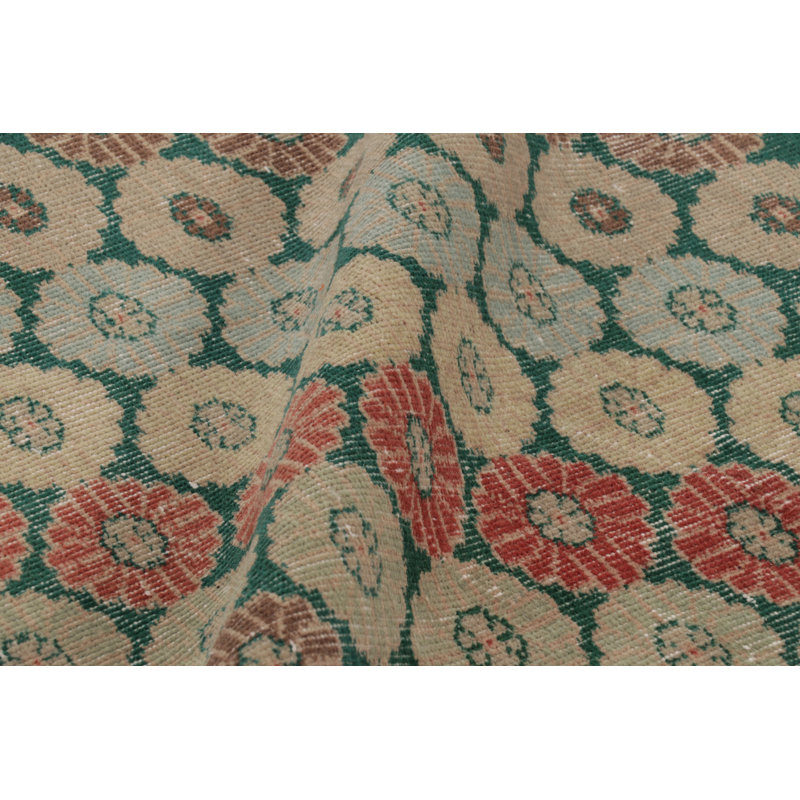 Vintage One-of-a-Kind 4'9X8'1 Hand Knotted Area Rug