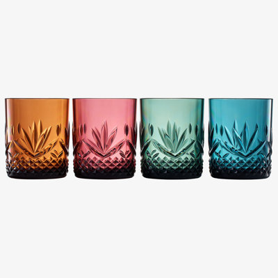 Clydine 11oz. Acrylic Whiskey Glass Set