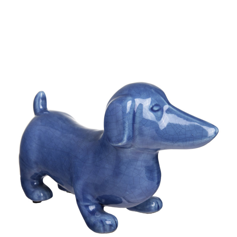 Figurine pour chien debout teckel Letcher