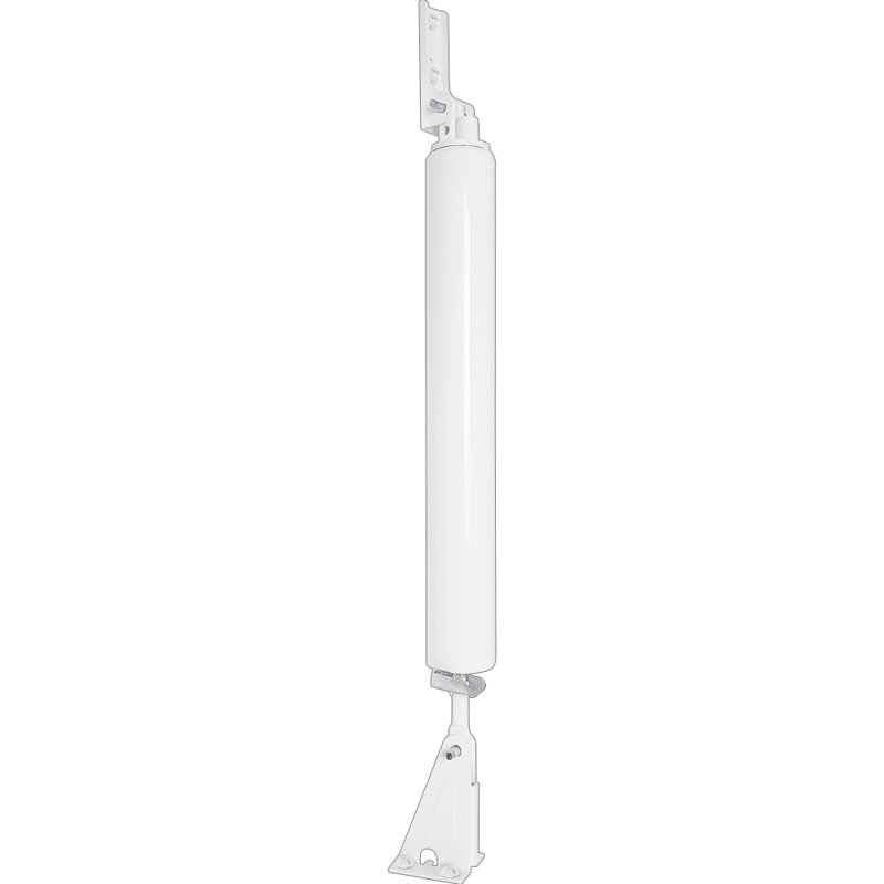Pare-étincelles en aluminium et ferme-porte, 9 po, blanc (paquet de 1), H 15,65 po x l 3,75 po x P 1,5 po, Blanc