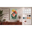 Blooming Paper Garden Botanical - Wrapped Canvas-1490376802-1490376803
