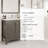 Lark Manor™ Ethyn 36"W X 18"D Dark Grey Bathroom Vanity With White Carrara Quartz Countertop And Undermount Porcelain Sink