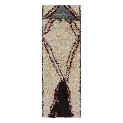 Hand Knotted Wool Area Rug