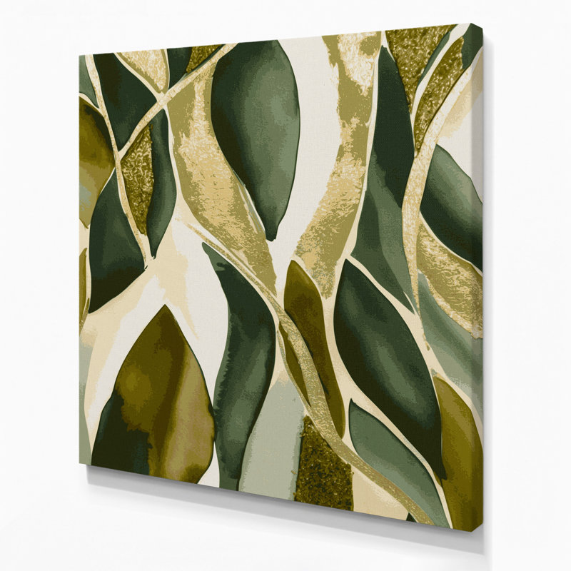 Abstrait aquarelle, art mural beige sur toile 94, H 16 po x l 16 po