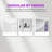 Multi-Functional 2-In-1 Hall Cabinet With Storage & 4 Hooks-1914037414