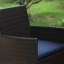 Outdoor Patio Dining Armchair with Cushion