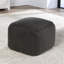 Prism 18" Wide Handwoven Square Pouf-761080669
