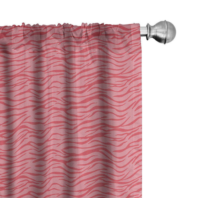 Rideaux 4 panneaux East Urban Home, L 56 po x L 95 po