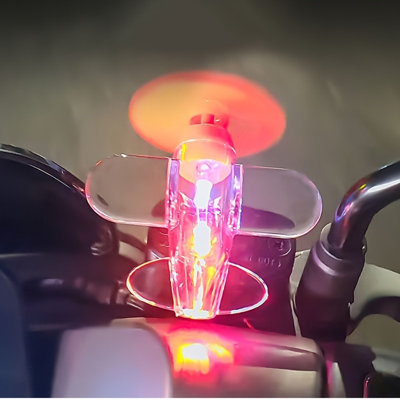 Wind  LED Aircraft Propeller Bicycle And Motorcycle Ornaments