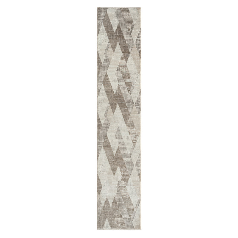Tapis gris, Tapis de couloir 2 pi x 8 pi