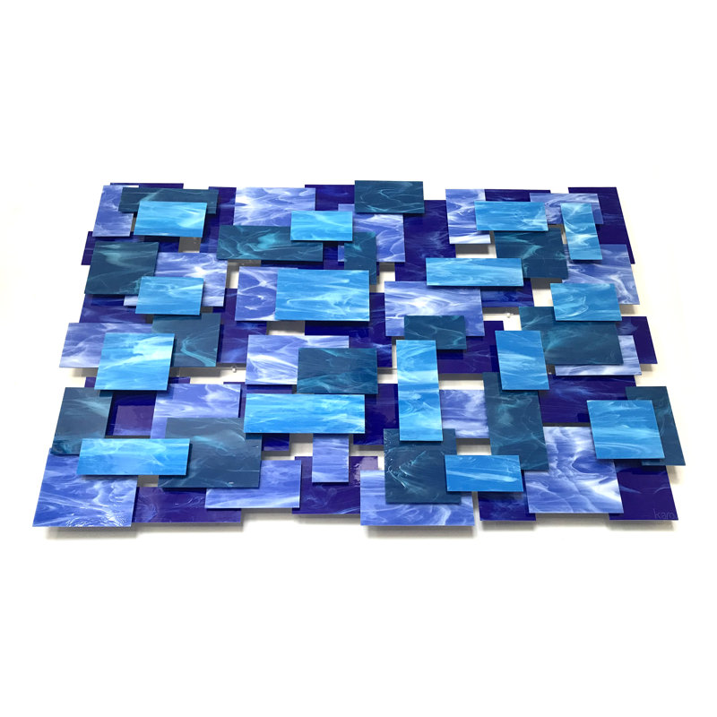 Cascade Handmade Wall Decor, 54" H x 80" W x 3.75" D