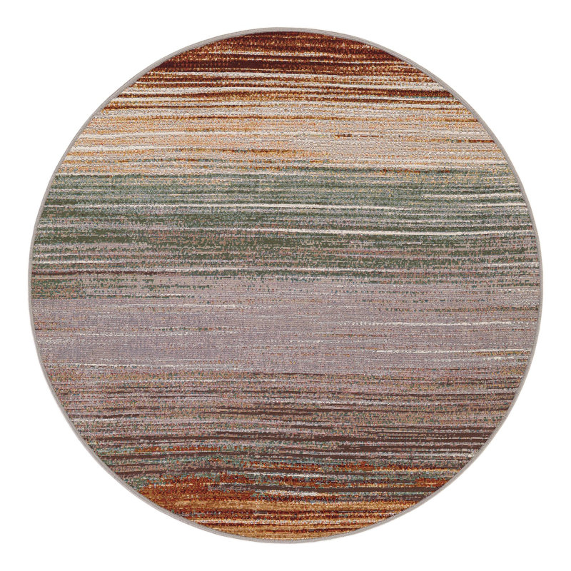 Urbanis Hower Indoor/Outdoor Area Rug, Round 4'1"