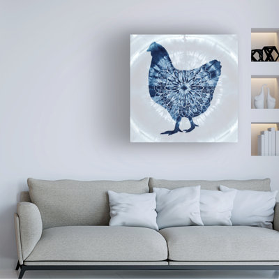 Tina Lavoie Chicken Mandala Canvas Art