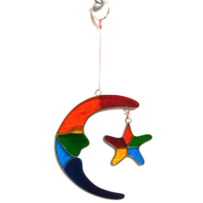 Abish Plastic Astrology & Stars Suncatcher
