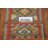Geometric Kilim Oriental Wool Runner Rug 2x7