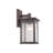 Tristan Spadaro 1-light Rubbed Bronze Outdoor Wall Sconce 12"H-19188754-19188752