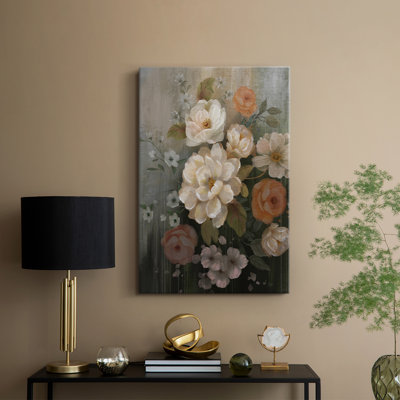 Moody Blooms - Cavas enveloppés de galerie