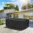 Patio Furniture Cover, Waterproof & Anti-UV Patio Sqaure Table Set Cover, Easy to Use and Care, Black-1674088007
