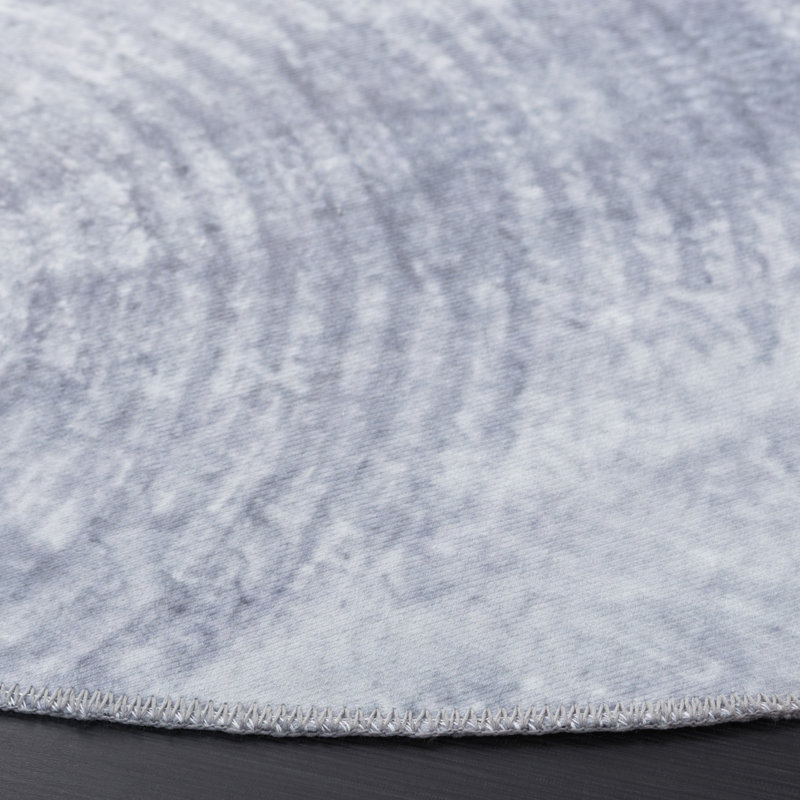 Tapis gris Joal 809, Rond 6 pi