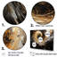 Celestial Contrast Spirals I - Décoration murale spirales abstraites-95868568-95868569