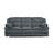 Melita 95" Modern & Contemporary Reclining Sofa with Tab Pull Reclining Motion, Corduroy Fabric Upholstery & Foam Over Pocket Coils-960347458