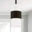 Luminaire tambour suspendu 1 lumière Ellicott-18697676
