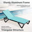 Chaise longue d'extérieur Raheemah-392478976